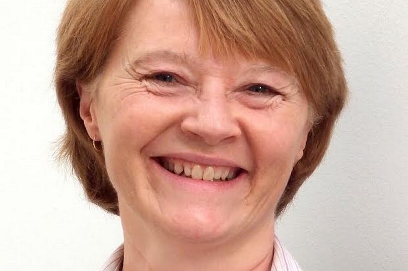 Professor Cath O'Neill smiling