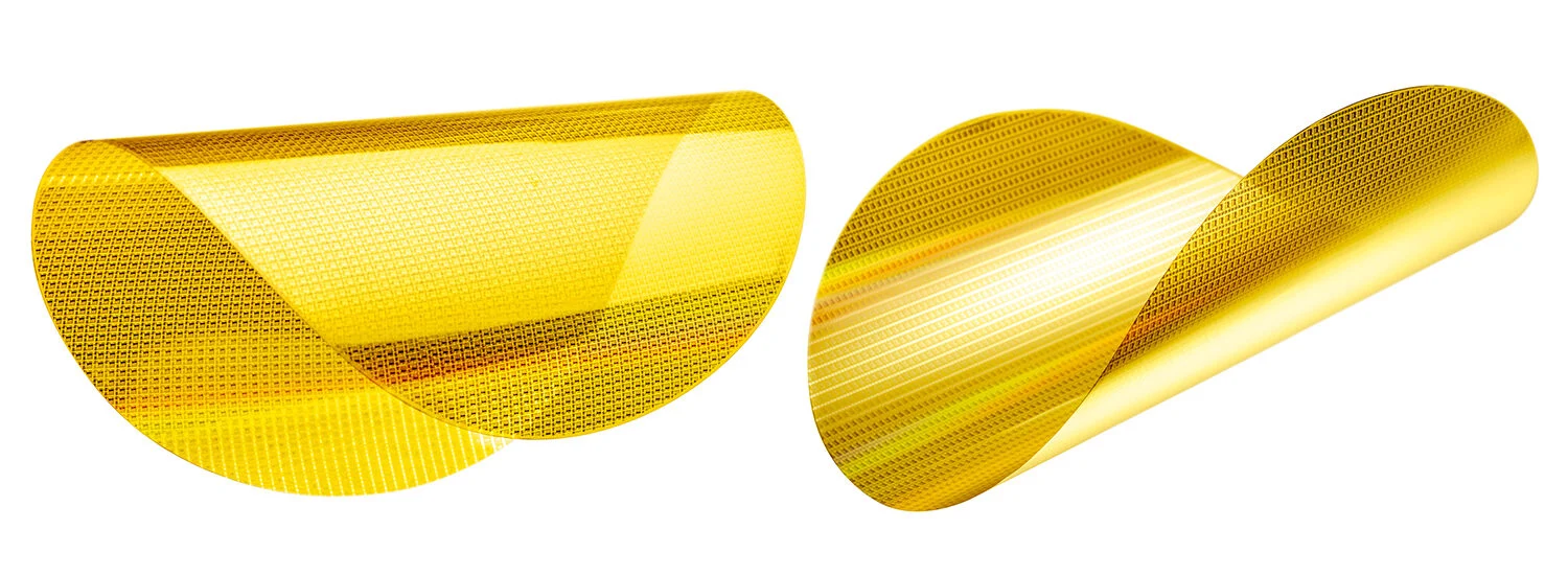 CGI illustration of flexible semiconductors